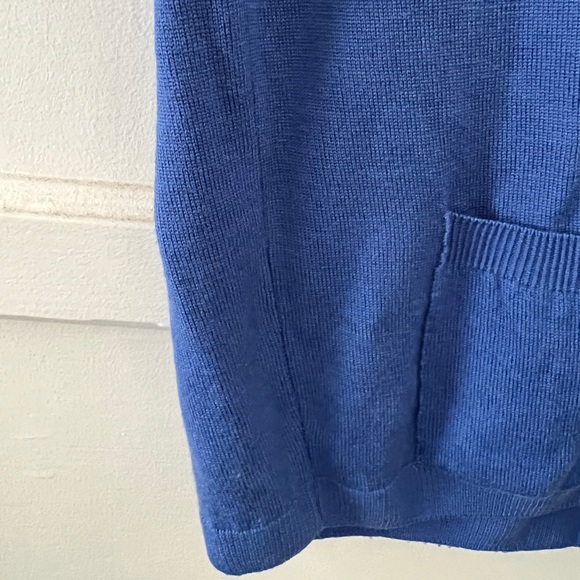 EWM 100% lambs wool lambswool cardigan sweater pure new wool made Scotland EUC - Picture 8 of 11